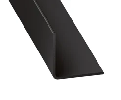 Cornière PVC anthracite 15 x 15mm, L. 2,6 m CQFD