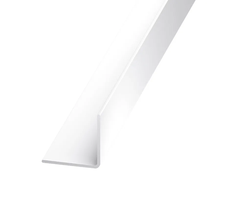 Cornière PVC blanc 30 x 30 mm, 1,3 m
