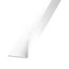 Cornière PVC blanc 30 x 30 mm, 2,5 m