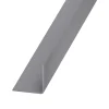 Cornière PVC gris 20 x 20 mm, 2,5 m CQFD