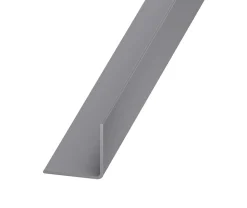 Cornière PVC gris 20 x 20 mm, 2,5 m CQFD