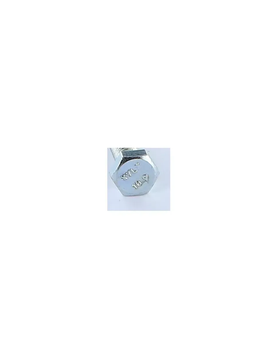 Corps de boulon filetage partiel Tête hexagonale TH M12X50 Classe 10.9 Acier zingué - 10 pièces