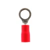 10 cosses rondes diamètre 4mm - Rouge - Zenitech
