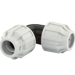 Coude égal polypropylène compression ø25 mm Fitt
