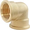 Coude laiton double Femelle 26/34 (1")