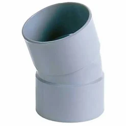 Coude pvc femelle femelle 20° ø40 mm