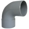 Coude PVC évacuation 87° mâle/femelle Ø100 Fitt