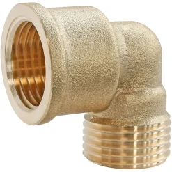 Coudé laiton femelle 20/27 (3/4") mâle 20/27 (3/4")
