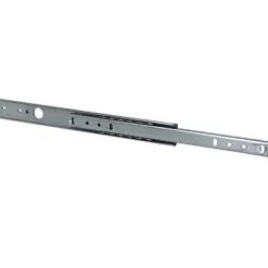 Coulisse fixation latérale Diall acier zingué L.438 mm