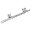 2 coulisses galet pour tablette sous clavier Diall acier L.350 x h.80 mm