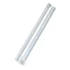 2 coulisses galet pour tiroir coulissant Diall L.500 mm