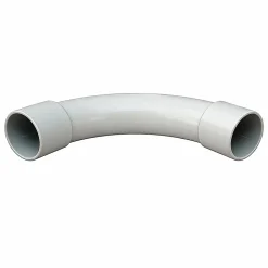 2 courbes pour raccordement Diall gris ø16 mm