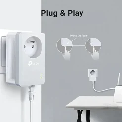 CPL AV 600 Mbps avec prise intégrée TP-Link