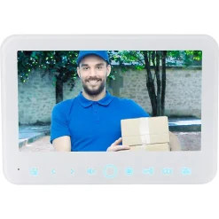 Écran vidéo filaire Blyss Jelbi blanc 7