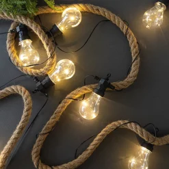 Creative Deco 30m Corde de Jute Epaisseur 20mm - Personnalisation Possible Tous les 5m - Corde Solide - Torsadé Fibres Naturelles