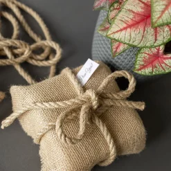 Creative Deco 30m Corde de Jute Epaisseur 10mm - Personnalisation Possible Tous les 5m - Corde Solide - Torsadé Fibres Naturelles