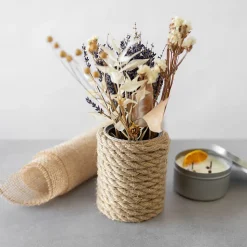 Creative Deco 30m Corde de Jute Epaisseur 10mm - Personnalisation Possible Tous les 5m - Corde Solide - Torsadé Fibres Naturelles