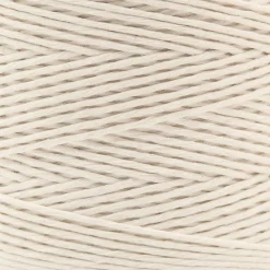Creative Deco 3mm x 300m Corde Macramé Fil de Coton Beige - +/- 0,5 mm Épaisseur - Ficelle de 12 Plis - Cordelette Naturel