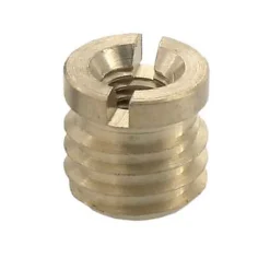 4 écrous cuvettes Laiton L, 12 mm x l. 12 mm