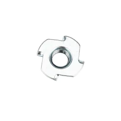 4 écrous à frapper Acier M8 ø22 mm x H. 11 mm