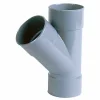 Culotte simple 45° femelle femelle ø80 mm Fitt