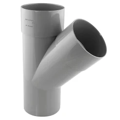 Culotte simple 45° mâle femelle ø 100 Fitt