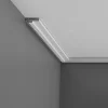 CX160 Corniche plafond Orac Decor - 1,3x4x200cm (h x p x L) - moulure décorative polymère A l'unité