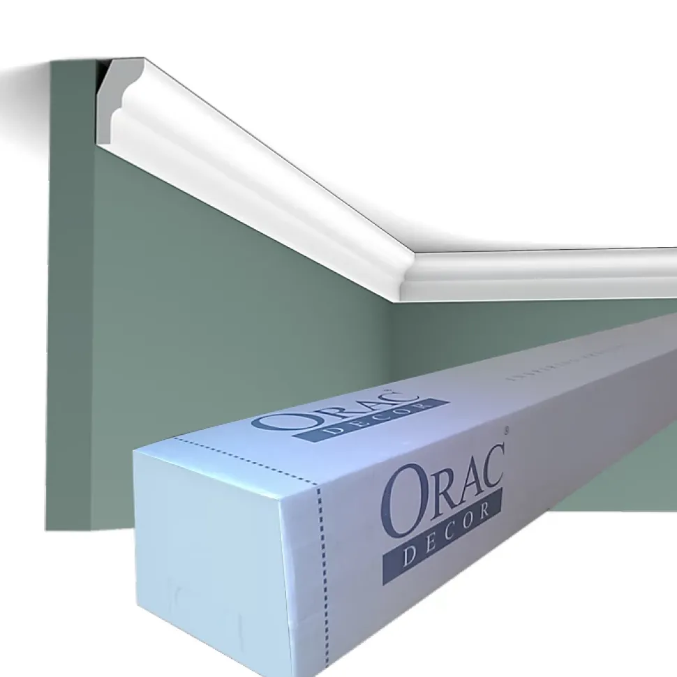 CX111 Corniche Plafond Orac Decor - 2,5x1,5x200cm (h x p x L) - moulure décorative polymère Carton complet