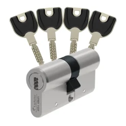 Cylindre 2 entrées nickel Vachette 32.5 X 32.5 mm