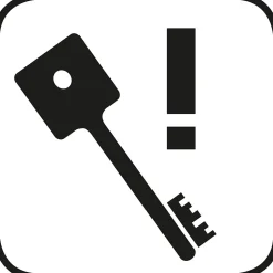 Cylindre électronique Burg Wächter secuEntry Easy+ 7602 FP et clavier