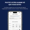 Daewoo - Alarme maison sans fil avec écran tactile 7'' AM353 - 1 caméra extérieure autonome et 1 intérieure et 17 accessoires - Sa