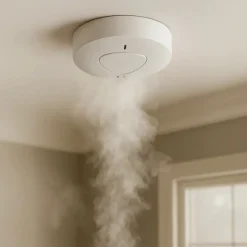 Daewoo - Pack de 3 détecteurs de fumée connectés WSD301 compatibles avec les alarmes Touch AM301, Touch XL AM302 et Vigilia