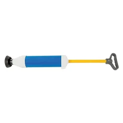 Déboucheur à Pompe 370 mm - Efficace pour Évacuer les Obstructions - Outil Pratique et Durable - Silverline