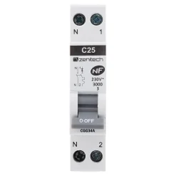 Disjoncteur 25A PH/N - NF - Zenitech