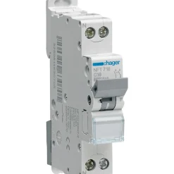 Disjoncteur Hager- 1P+N - 32A - 6-10kA - Type C