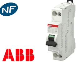 Disjoncteur modulaire phase neutre 25A 4.5kA à vis ABB