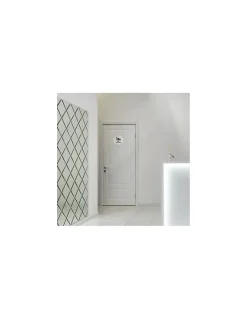 Disque de signalisation Espace Bébé , à visser, inox brossé, marquage noir, diamètre 76mm - THIRARD