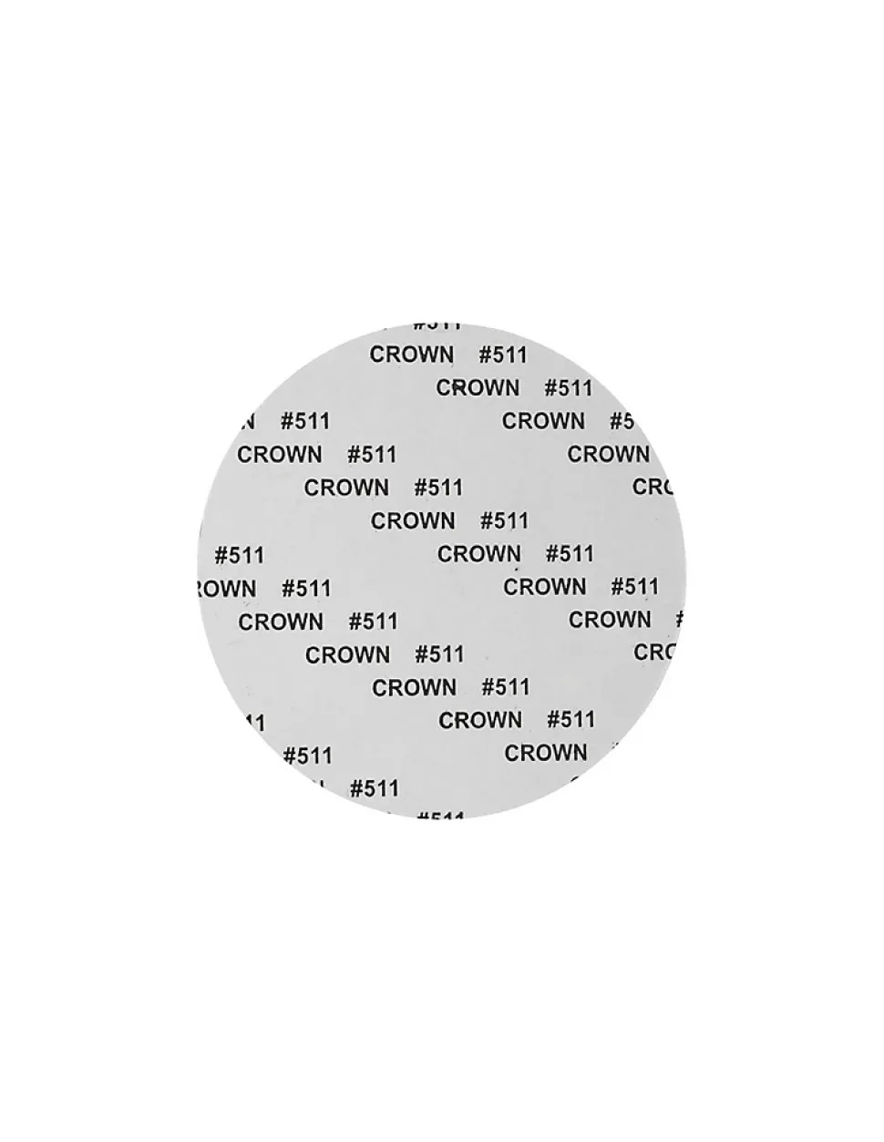 Disque de signalisation Privé, aluminium adhésif, diamètre 80mm - THIRARD