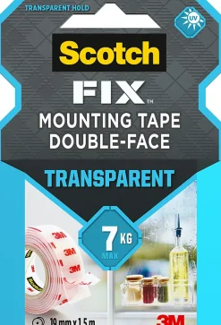 Double face intérieur Scotch Extrême 19 mm x 1.5 m transparent, 7 kg