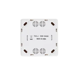 Double prise USB-A monobloc en saillie Jacobsen Sigurd blanc complet