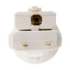 Douille avec Fiche DCL 6A 250V B22 - Blanc - Zenitech