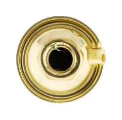 Douille À Baïonnette B22. 150 W. Coloris Or Acier Laitonné 1 Bague