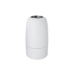 Douille E14 en Porcelaine Blanche Vintage Élégance Rétro pour Illuminer Votre Intérieur