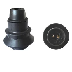 Douille E14 semi fileté Diall + bague noir