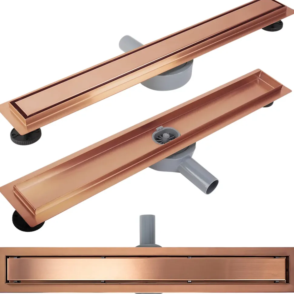 Drain Linéaire Rea Neox Pro 800 Brush Copper