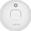 Détecteur de fumée LogiLink SC0016 - pile lithium intégrée 10 ans, alarme 85 dB, EN14604