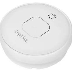 Détecteur de fumée LogiLink SC0016 - pile lithium intégrée 10 ans, alarme 85 dB, EN14604