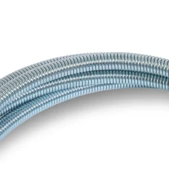 EBERTH Spirale de nettoyage de tuyaux 5m de long et 9mm de diamètre pour tuyaux à partir de 40mm tête en forme de griffe de 20mm