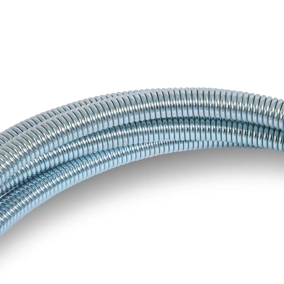 EBERTH Spirale de nettoyage de tuyaux 3m de long et 9mm de diamètre pour tuyaux à partir de 40mm tête en forme de griffe de 20mm