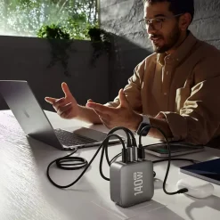 EcoFlow RAPID Pro Charger 140W - Chargeur GaN 4 ports, compact et puissant